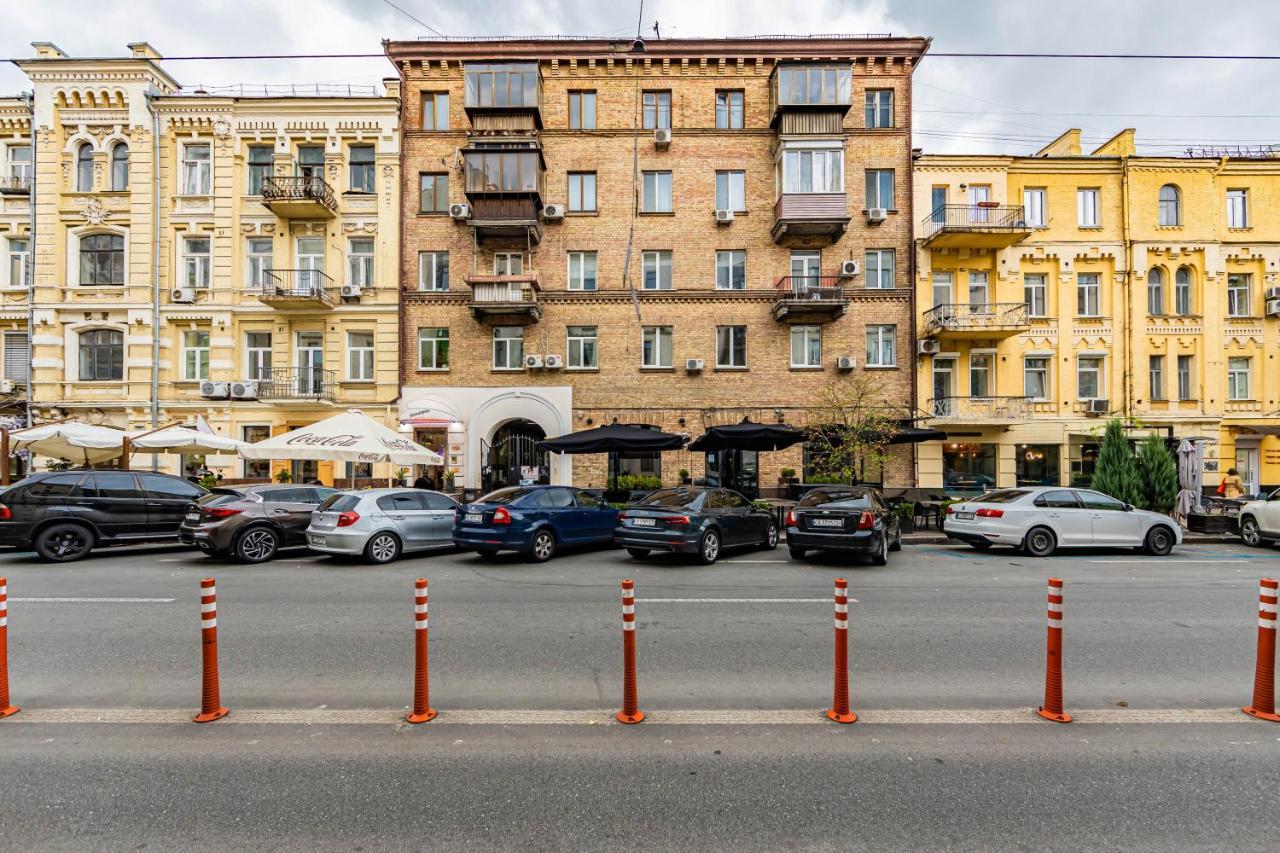 2К Квартира На Шота Руставелі, Бессарабка Киев Экстерьер фото